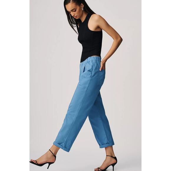 Pilcro Ruched Crop Utility Pants - New 30 Waist - Picture 4 of 6